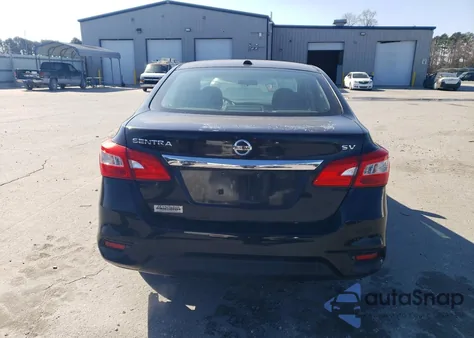 2016 Nissan Sentra S z USA, uszkodzony, nr VIN 3N1AB7AP1GL656338